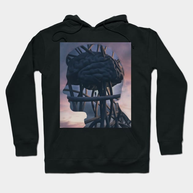 Complicated Thoughts Hoodie by AhmedEmad